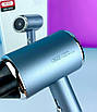 Фен XO CF2 з контролем температури 1600W Blue 209684, фото 5