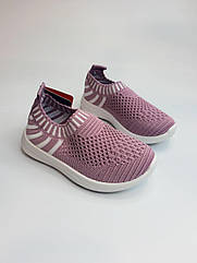 Кросівки для дівчинки Apawwa 46 ZC pink рожеві р.22,24