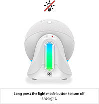 Акумуляторна підставка Fanxoo ED4 Music Rhythm Light, роз'єм постійного струму забезпечує мобільне живлення, фото 4