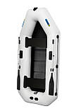 Човен надувний гребний двомісний пвх ΩMega 280LS, фото 2