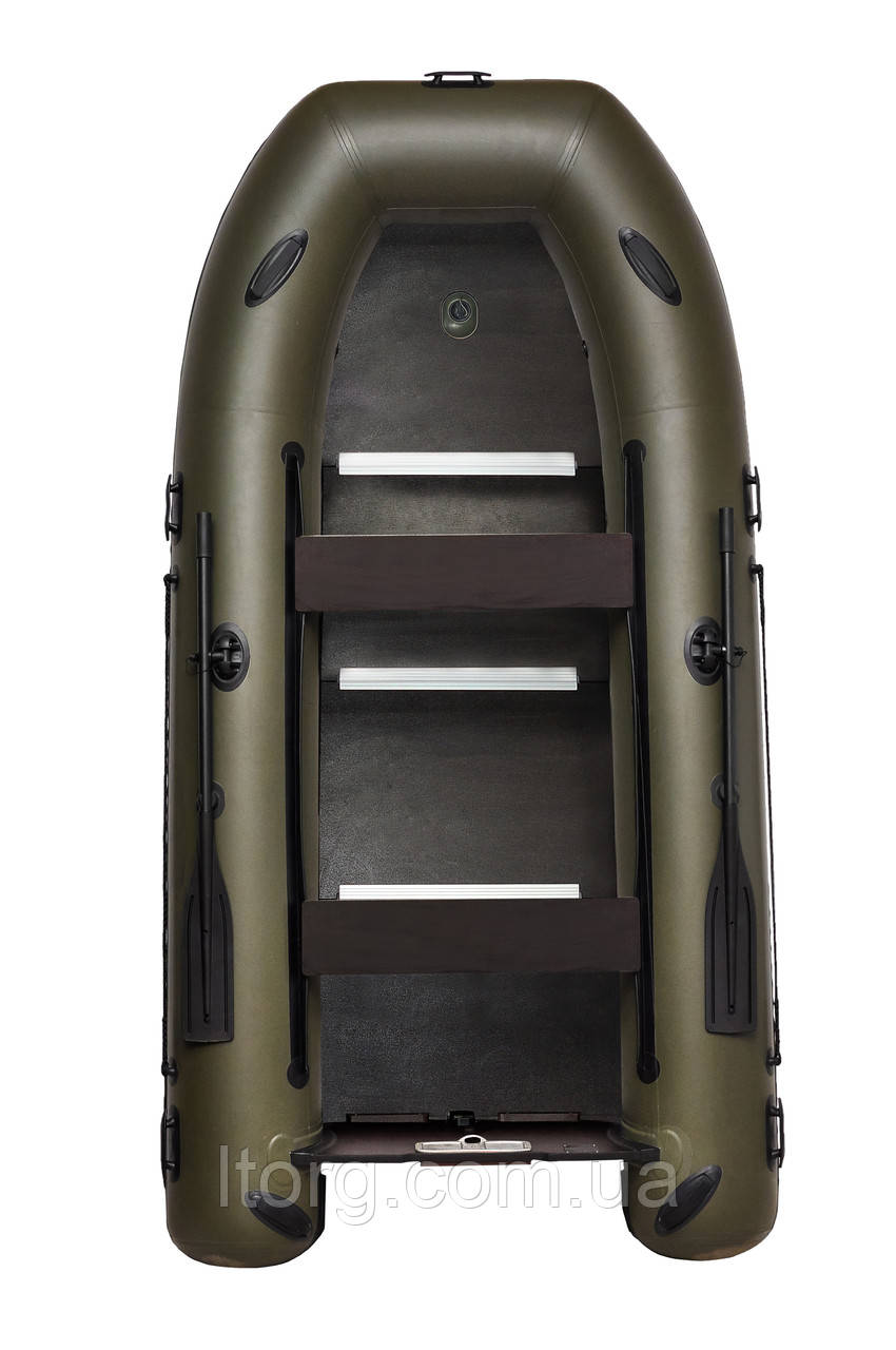 Човен кільовий надувний моторний 3-місний коропової серії ΩMega 330KU PFA, фото 1