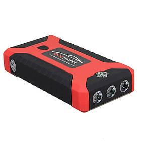 Пуско-зарядний автомобільний пристрій High Power 29b 20000 mAh 4хUSB з ліхтариком Red (3_06146)