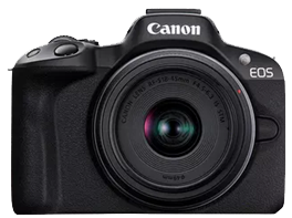 Цифрова камера Canon EOS R50 BK + RFS 18-150 S SEE