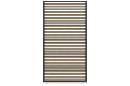 Горизонтальна жалюзійна панель 1,3 м для перголи Gutroof - захист від сонця і вітру, регулювання світла, фото 2