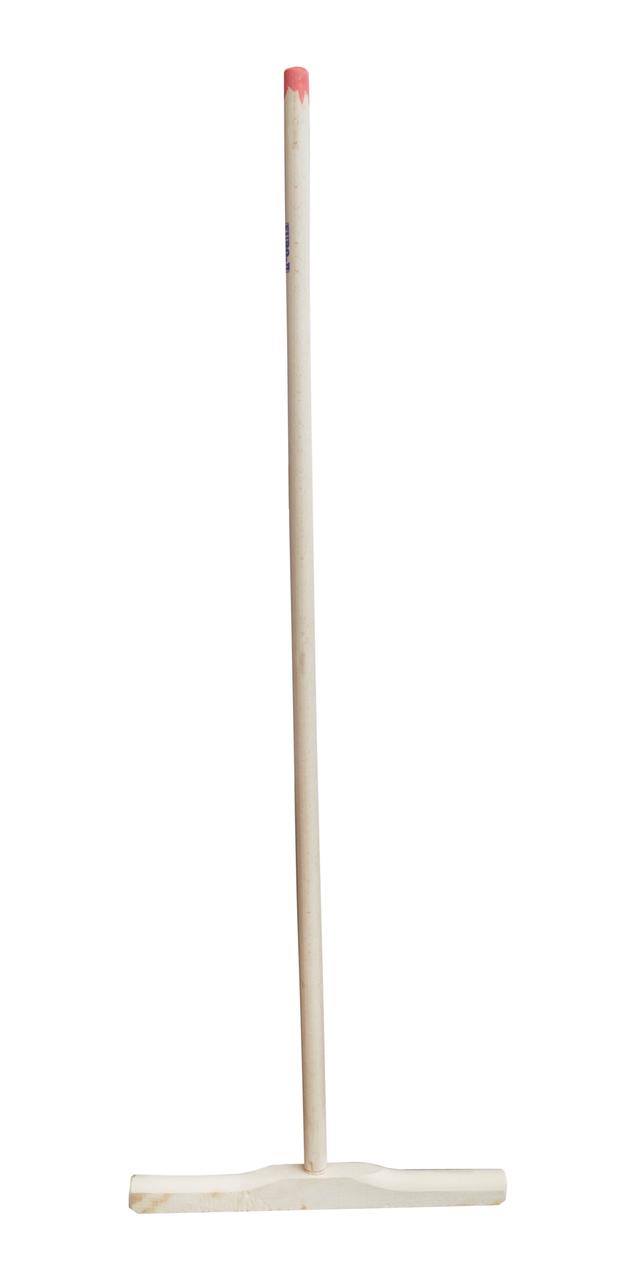 Швабра дерев'яна на різьбленні (довжина 120, ширина колодки 40 см)