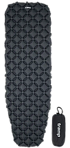 Надувний килимок Tramp UTRI-028 Dark Grey | Легкий та компактний літній туристичний каремат анатомічної форми, фото 6