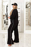 Костюм жіночий двійка з кантом Батал 22968, фото 8