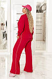 Костюм жіночий двійка з кантом Батал 22968, фото 10