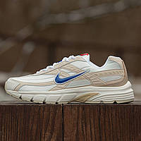 Бежеві шкіряні жіночі кросівки Nike Initiator Beige/Grey Демісезонні кросівки Найк