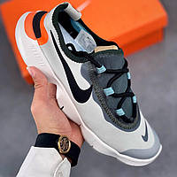 Білі текстильні чоловічі кросівки Nike Free Rn 5.0 Демісезонні Найк Фрі 5.0