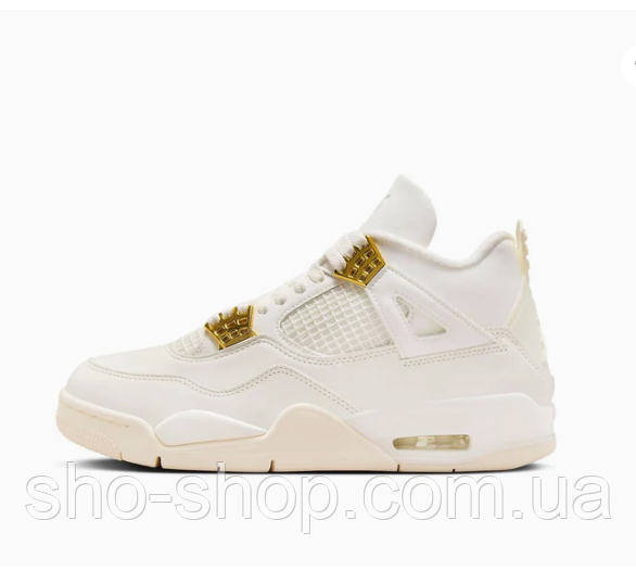 Кросівки Nike Air Jordan 4 Retro 'Metallic Gold' AQ9129-170 📦