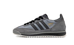 Сірі демісезонні чоловічі замшеві кросівки Adidas SL '72 Адідас Сл 72