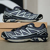 Демісезонні сірі чоловічі кросівки Dover Street Market London x Salomon XT-6 ADV кросівки Саломон