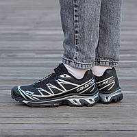 Демісезонні чорні чоловічі кросівки SALOMON XT-6 LAB кросівки Саломон