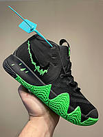Чорні текстильні чоловічі кросівки Nike Kyrie 4 EP Halloween Демісезонні Найк Карі 5