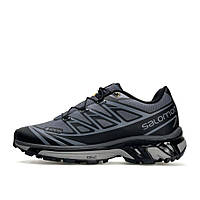 Демісезонні сірі чоловічі кросівки Salomon XT-6 ADV GTX Black Grey Текстильні кросівки Саломон