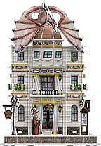 Пазл 3D Гаррі Поттер. Банк Ґрінґотс (Gringotts Bank Set 3D puzzle Harry Potter), фото 4