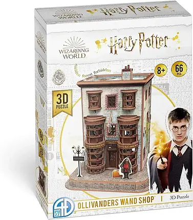 Пазл 3D Гаррі Поттер. Крамниця чарівних паличок Олівандера (Ollivander Wand Shop Set 3D puzzle Harry Potter), фото 1