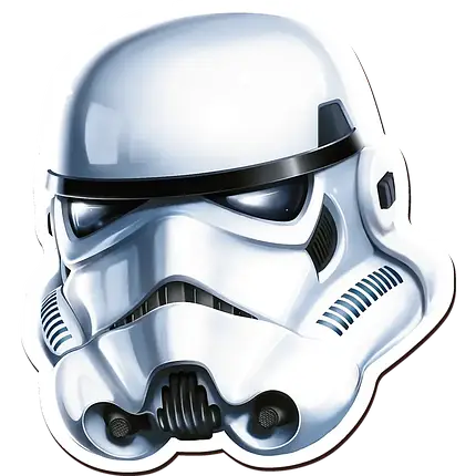 Дерев'яний пазл Зоряні війни. Шолом штурмовика (Star Wars. Stormtrooper`s Helmet), фото 3