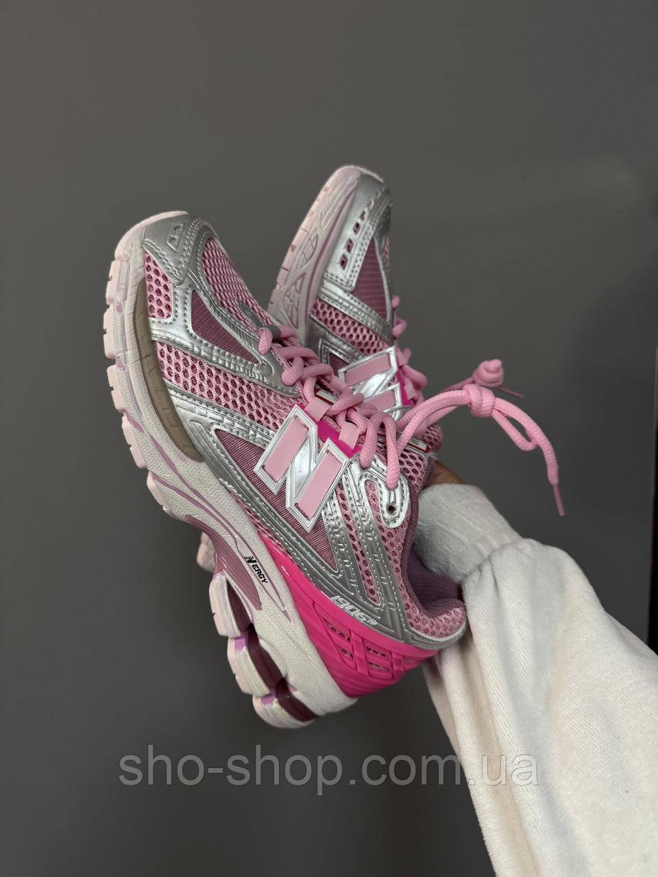 Кросівки New Balance PINK SILVER premium