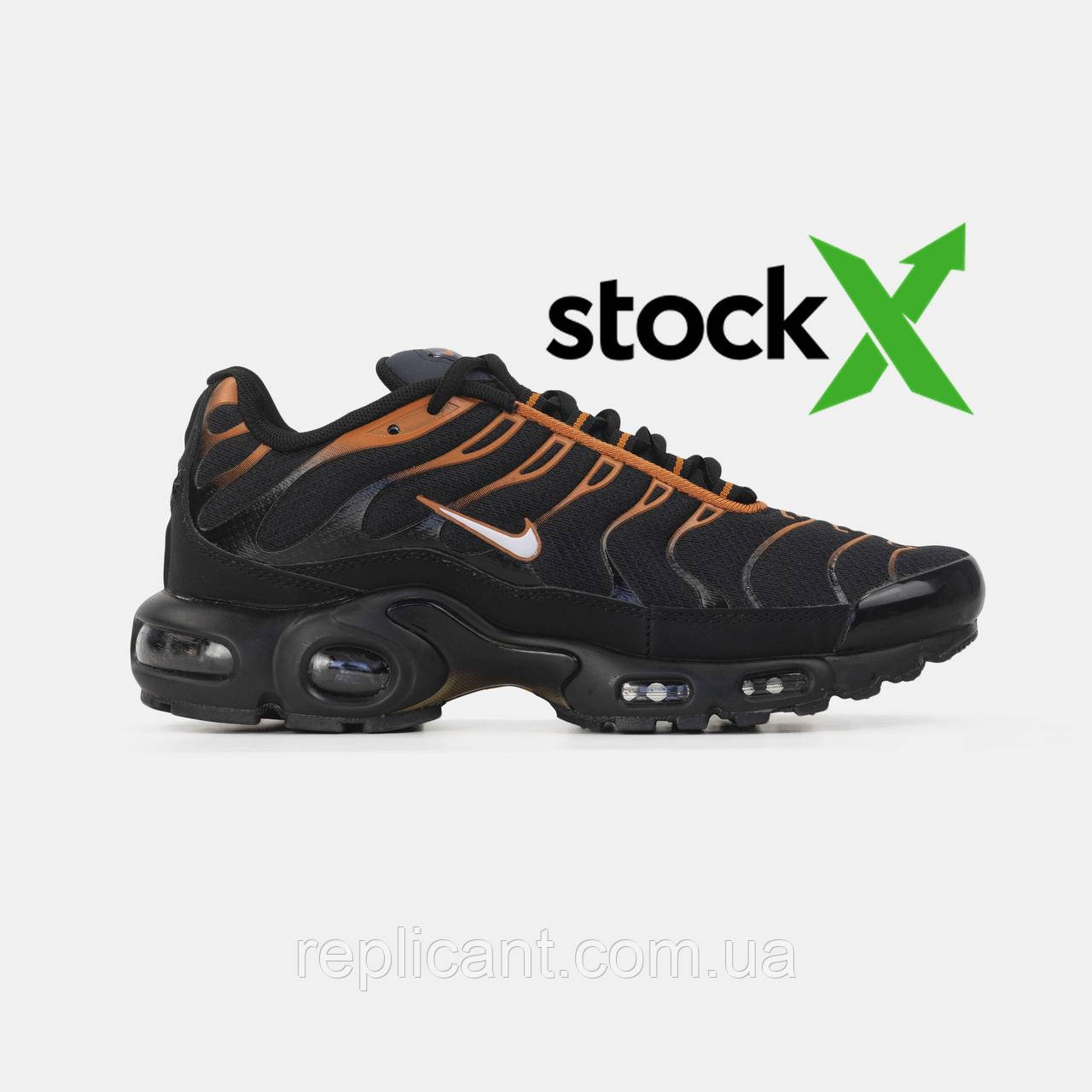 Мужские кроссовки Nike Air Max TN Plus Black Orange кросівки унісекс Nike