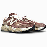 Женские кроссовки New Balance  9060 Brown/Caramel кросівки унісекс New Balance, фото 3