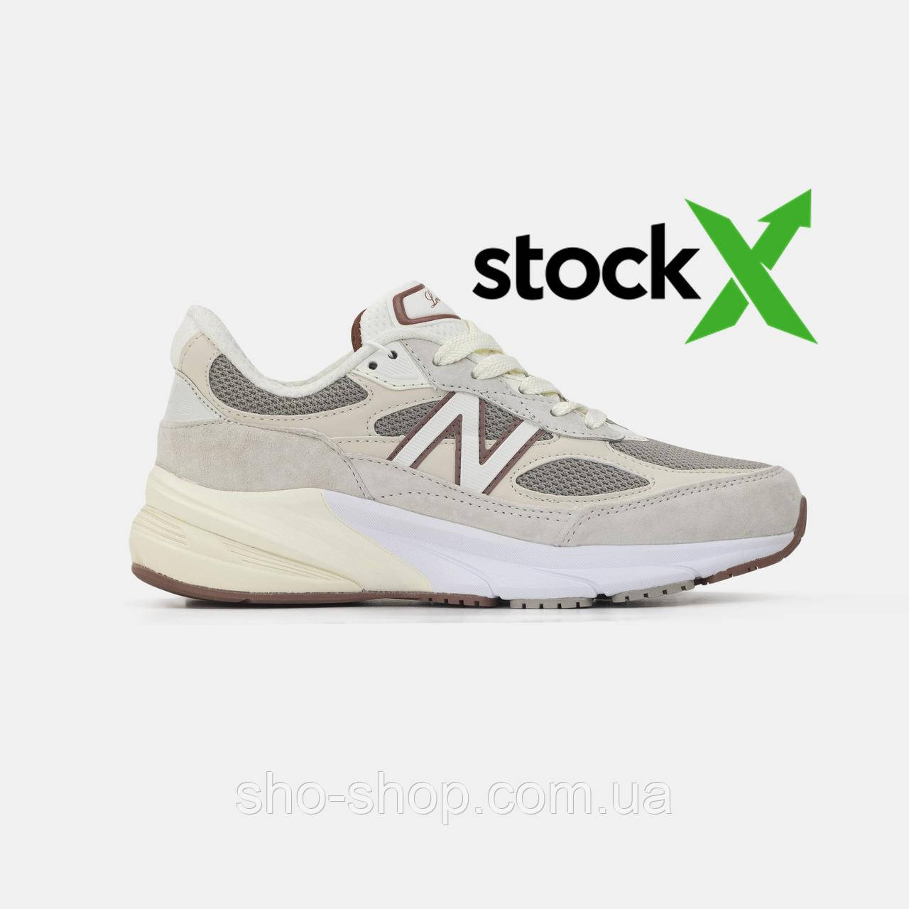 Кроссовки New Balance 990v6 x Loro Piana Beige White (оригінальне пакування)