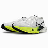 Мужские кроссовки Nike  Air ZoomX VaporFly 3 White/Green кросівки унісекс Nike, фото 2