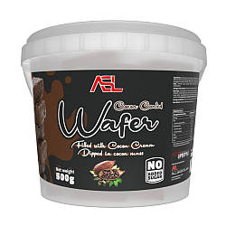 Вафлі AllSports Labs Wafer Filled with Cocoa Cream 500 gr