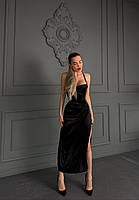 Сукня-комінація жіноча з шовку зі шнуровкою на спині (Норма), фото 4