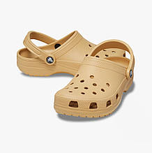 Підліткові клоги Crocs сабо 33-34 (m2/w4 US) 21,5 см Коричневий 1159828105