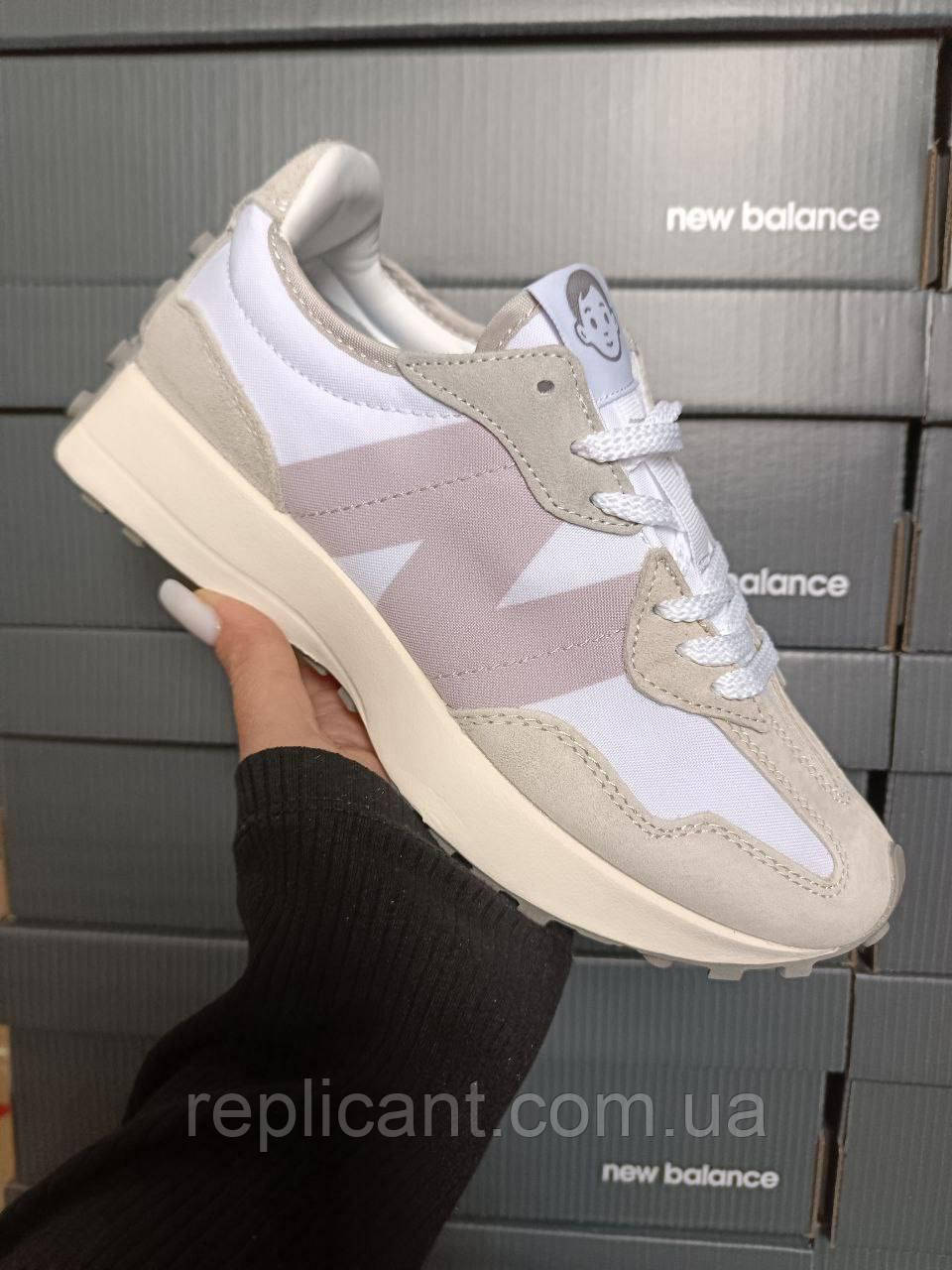 Женские кроссовки New Balance 327 Beige кросівки унісекс New Balance, фото 1