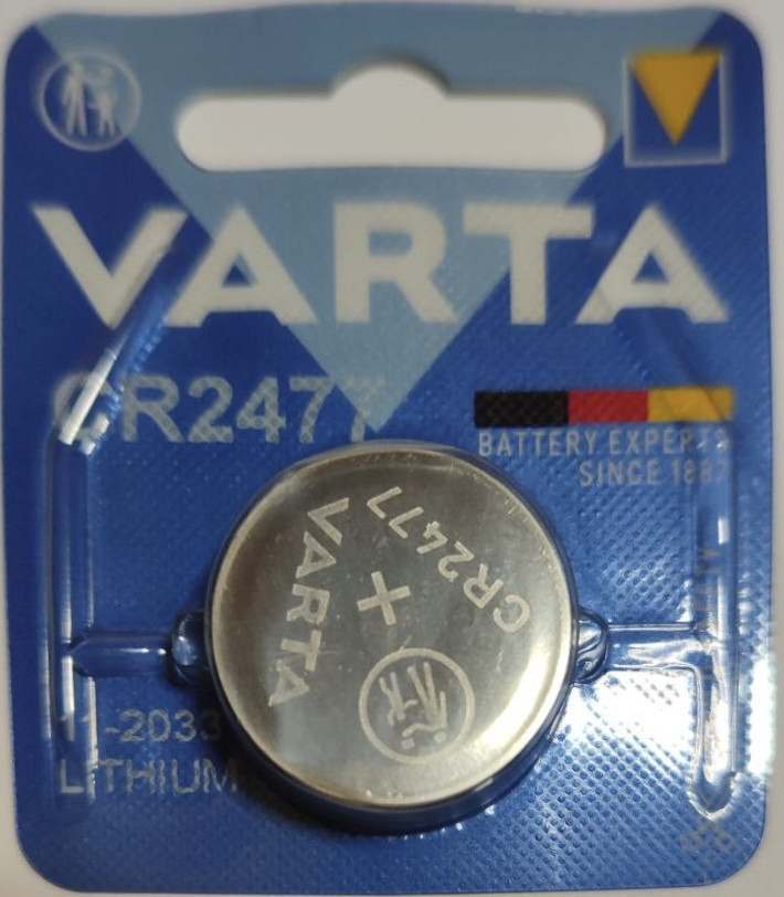 Батарейка VARTA CR 2477 літієва 3V
