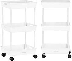 Професійний косметологічний візок для косметолога Calissimo G30-ST001A-WHITE