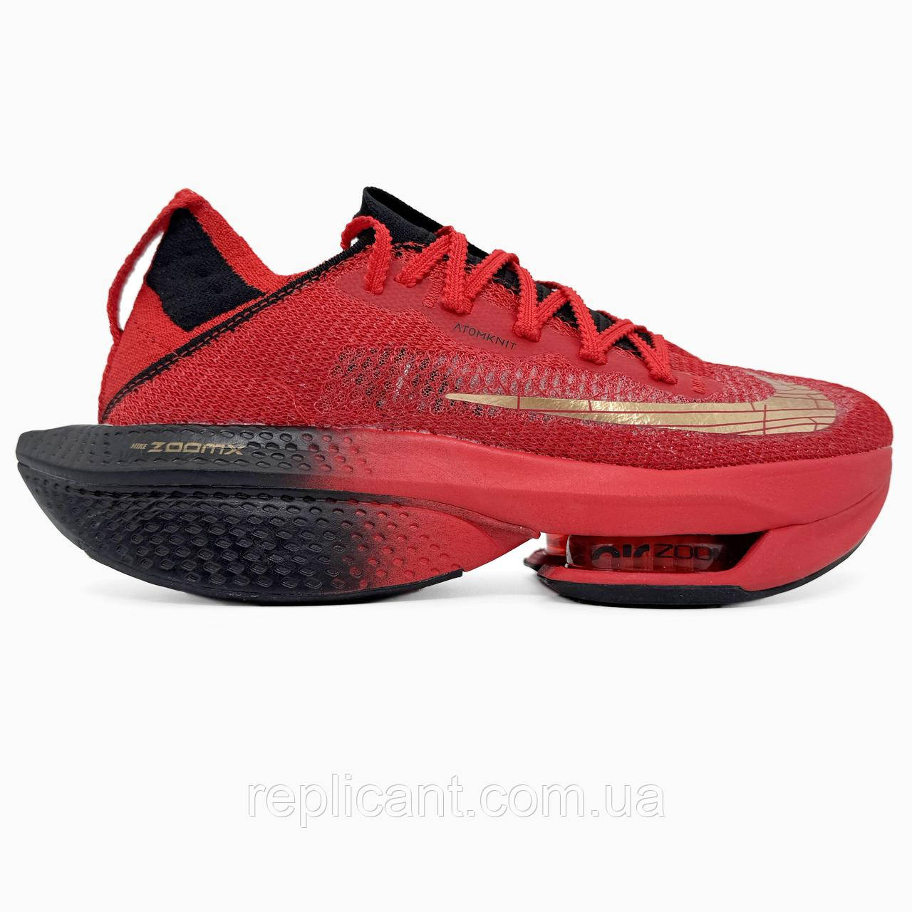 Мужские кроссовки Nike Air Zoom Alphafly Next% 2 Red/Black кросівки унісекс Nike, фото 1