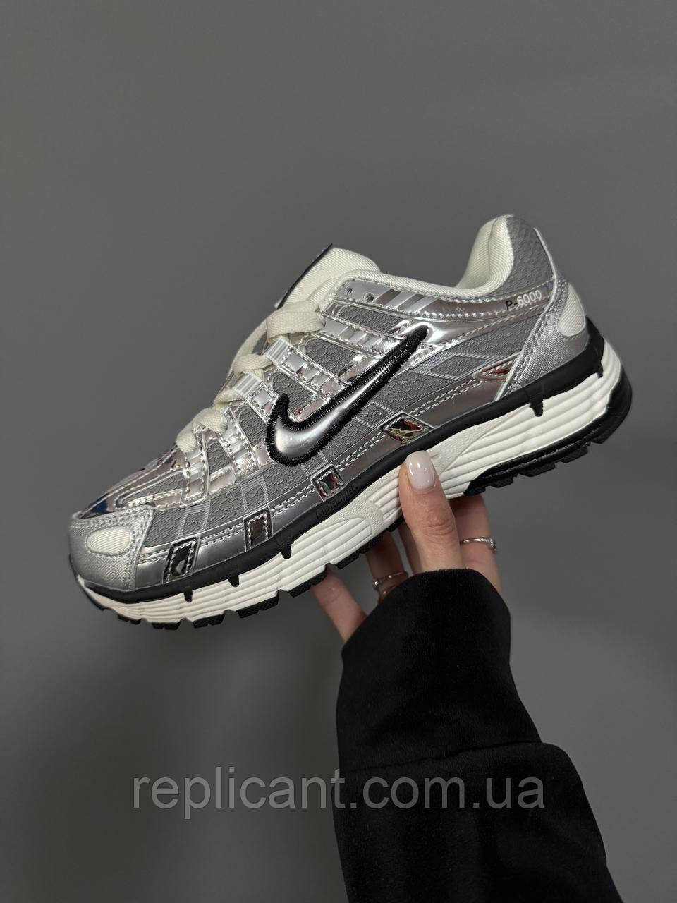 Мужские кроссовки Nike SILVER METALLIC premium кросівки унісекс Nike, фото 1
