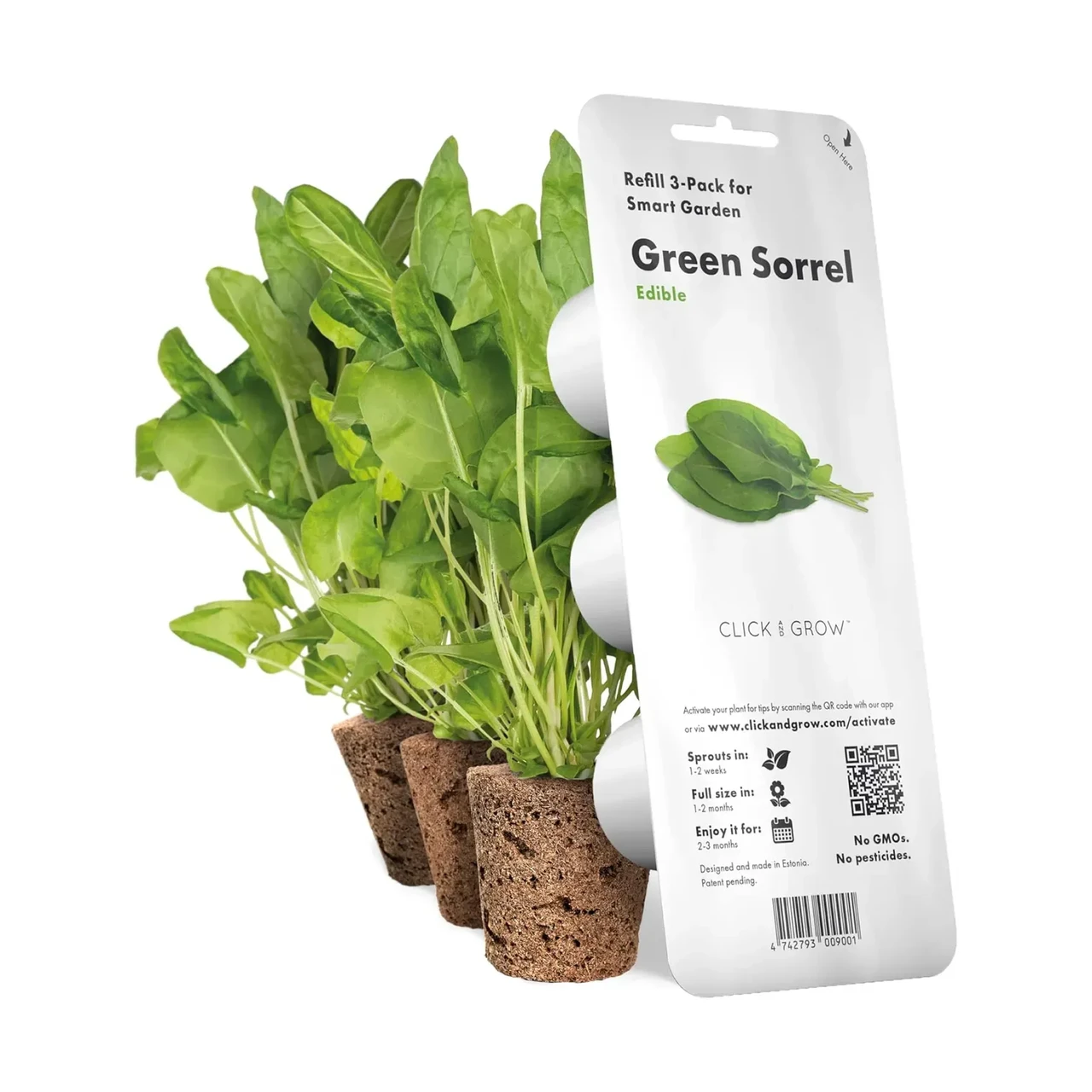 Змінний картридж Click & Grow Зелений щавель 3 капсули