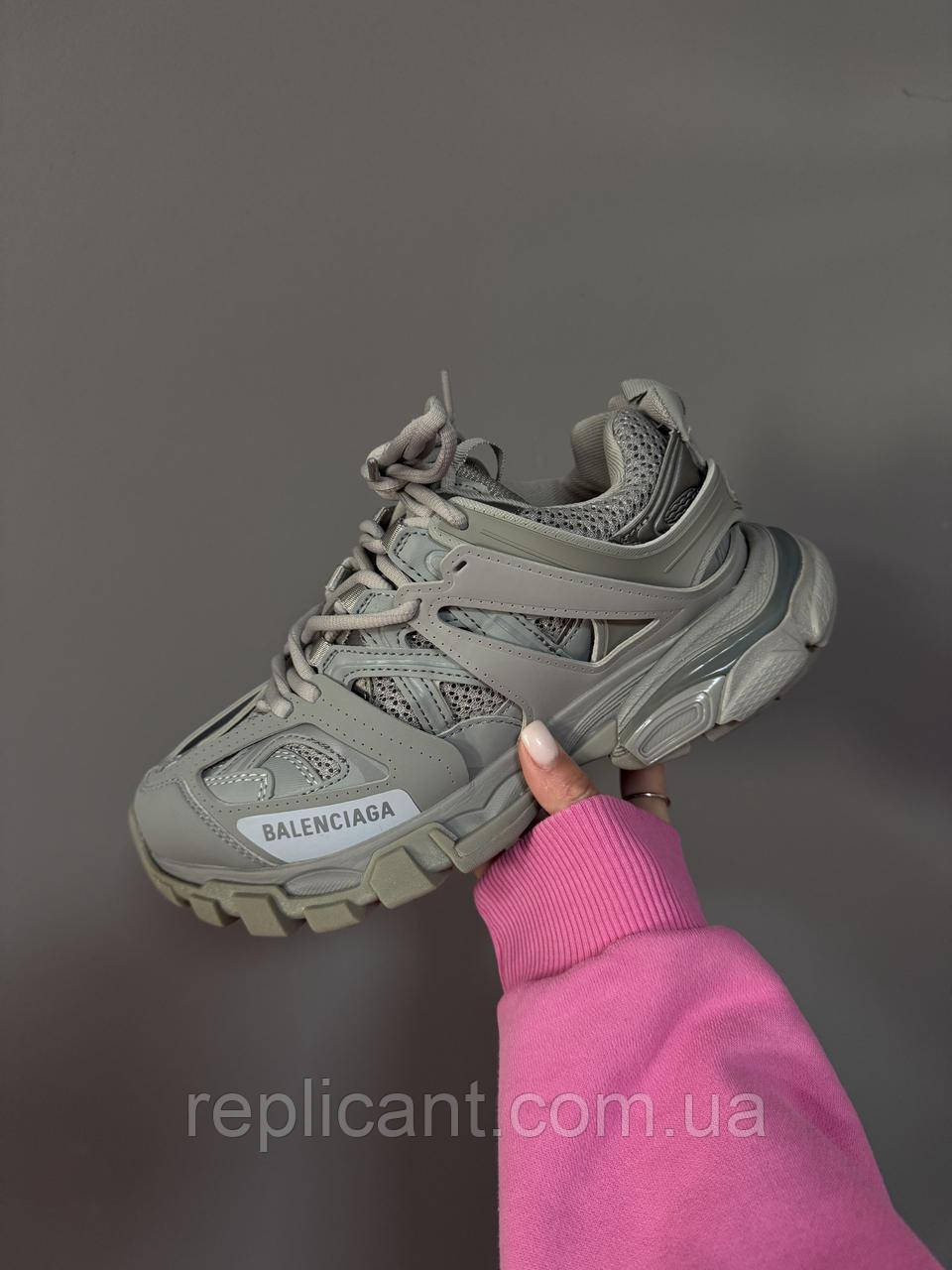 Женские кроссовки Balenciaga TRIPLE GREY premium кросівки унісекс Balenciaga, фото 1