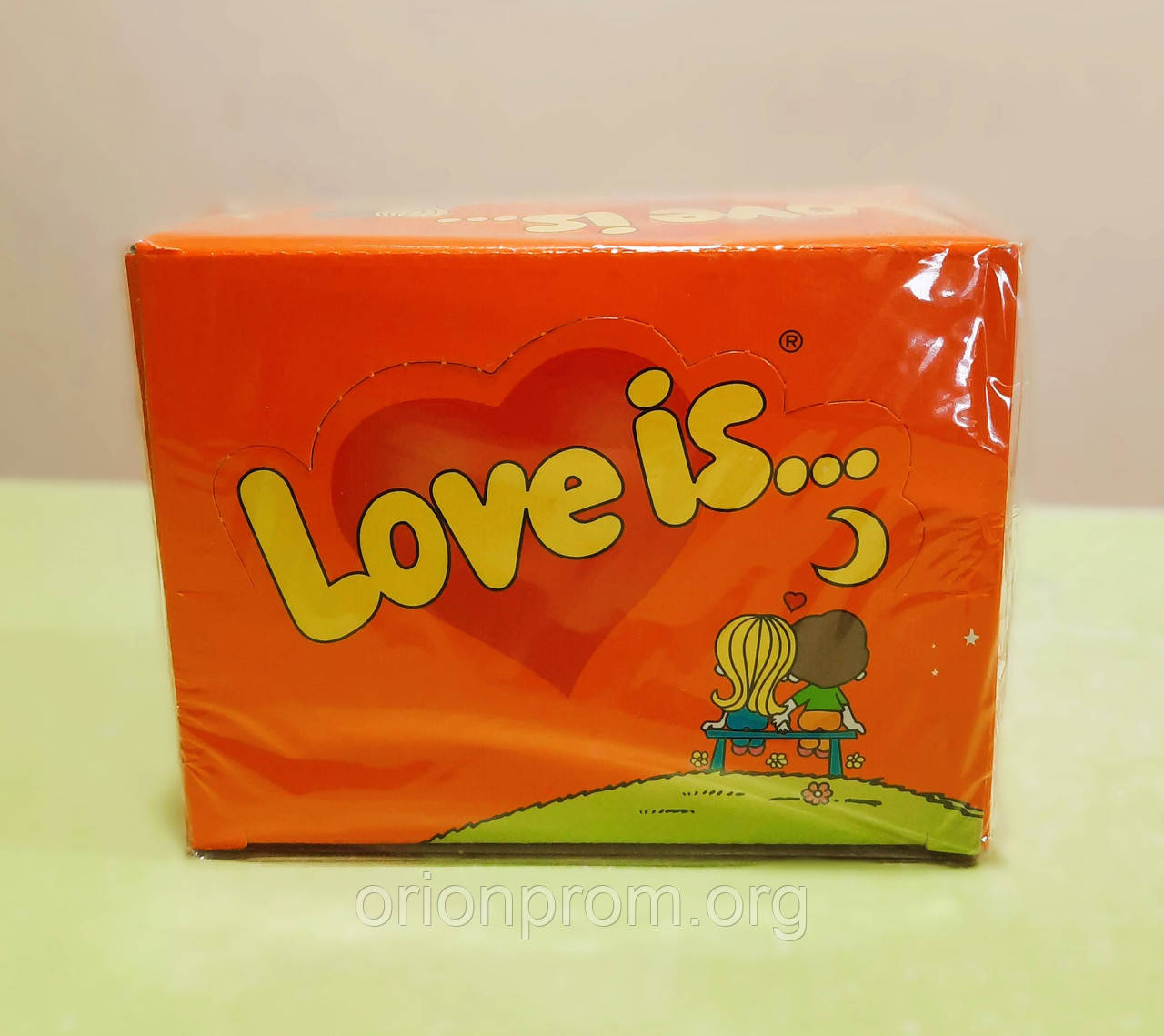 Жувальна гумка Love is... ананас і апельсин 100 штук