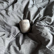 Постільна білизна Washed Cotton графіт полуторна варена бавовна 150х215 см, фото 5