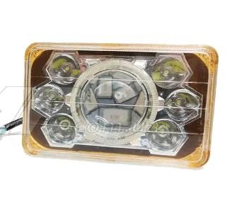 Вставка у фару DELTA/Minsk Sonik 18W LED (8 лампочок, далекий, ближній) EVO