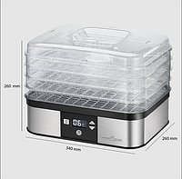 Сушильний апарат для овочів фруктів та грибів 350 Вт, Сушарки для ягід та фруктів POINT