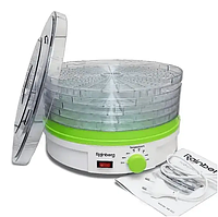 Якісна сушарка 800 Вт для грибів овочів фруктів, Дегідратори сушарки для фруктів POINT