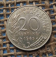 20 сантимiв 1985 року францiя