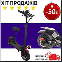 Електросамокат із сидінням Tesla 26000 26Ah Самокат з електромотором для дорослих (Електричні самокати) POINT