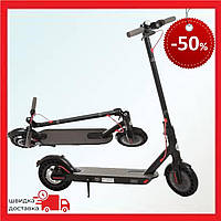 Електросамокат ES 2-003-1-PRO-B Самокат електричний (до120 кг) Дорослі електросамокати (Електросамокати) POINT