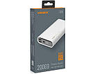 Повербанк Videx 20000mAh VPB-320 PD22.5W+QC3.0 білий, фото 3