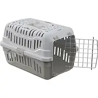 Переноска для домашних животных Georplast Spark с металлической дверцей 48.5x33.5x31 см в ассортименте