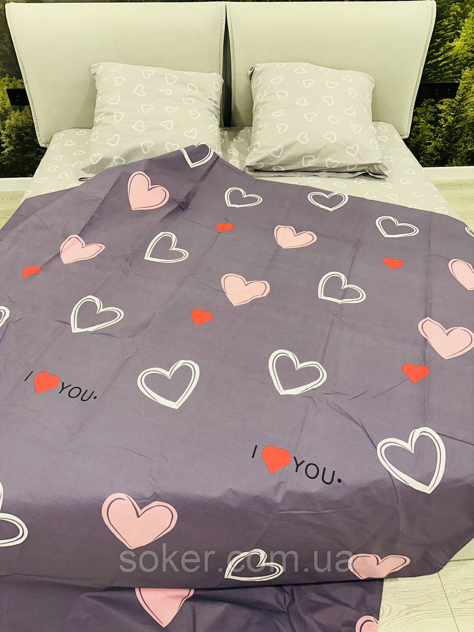 Сімейна постільна білизна,голд супер люкс