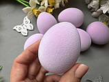 Яйце з пластику 6.5 х 4,5 см бузкове, фото 2